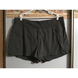 Athleta 20 Trekkie North Grey Stretch Athleisure Outdoor Hiking Comfy Shorts